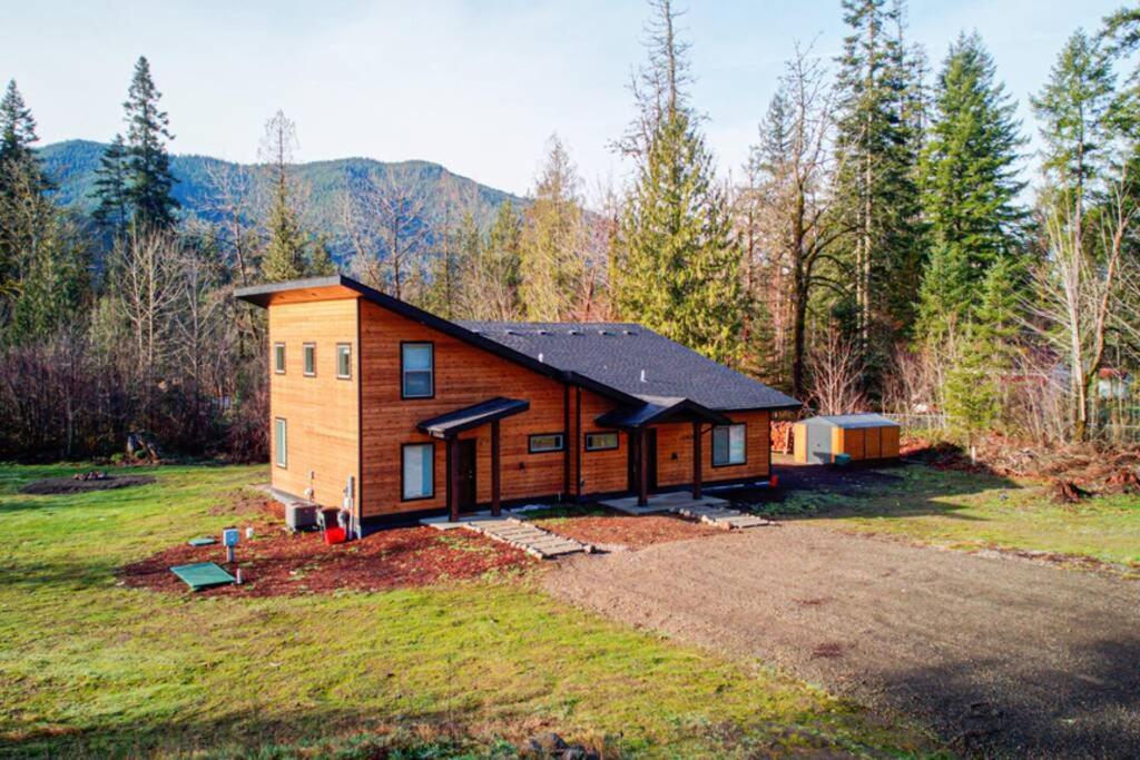 Newly Built Modern Chalet Duplex - 2 Mount Hood Village Екстер'єр фото
