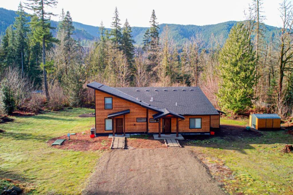 Newly Built Modern Chalet Duplex - 2 Mount Hood Village Екстер'єр фото